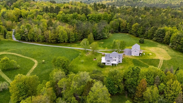 345 Williams Rd, Littleton, NH 03561 - aerial view of property and surrounding area with a forest