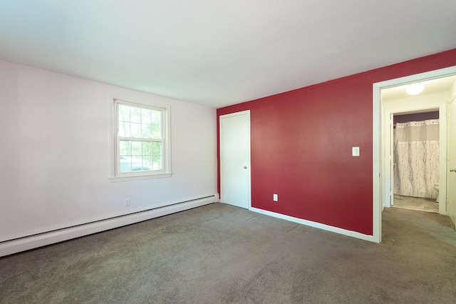 101 E Broadway Rd Unit 1, Derry, NH 03038 - carpeted spare room featuring baseboard heating and baseboards