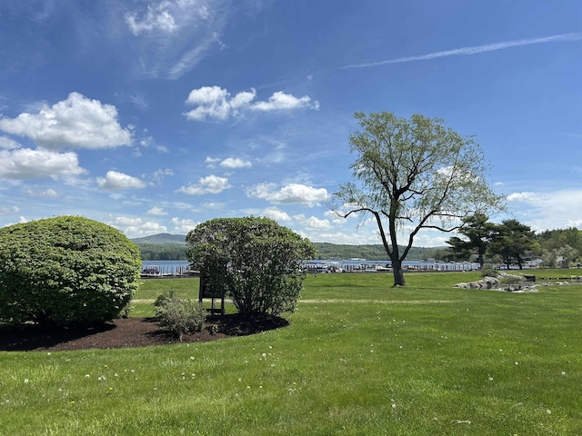 51 Cardinal Dr Unit B, Laconia, NH 03246 - view of green lawn with a mountain view