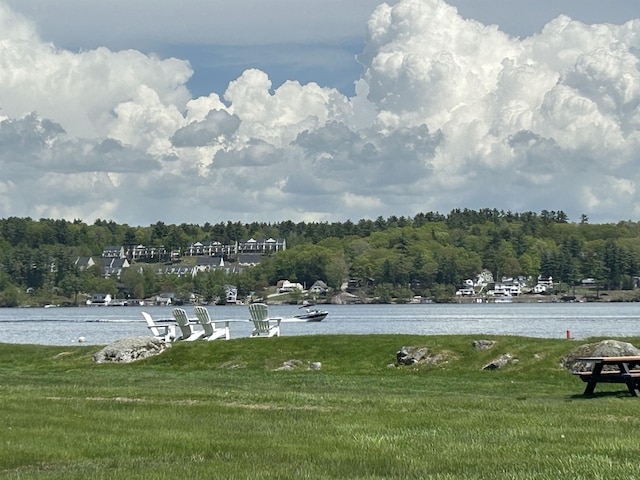 51 Cardinal Dr Unit B, Laconia, NH 03246 - water view with a forest