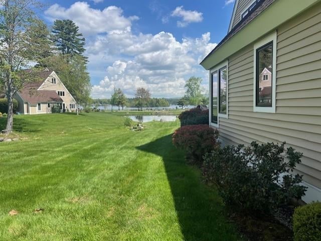 51 Cardinal Dr Unit B, Laconia, NH 03246 - view of green lawn with a water view
