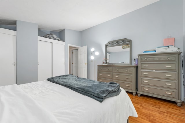 4 Johns Dr Unit A, Hooksett, NH 03106 - bedroom featuring light wood-type flooring and a closet