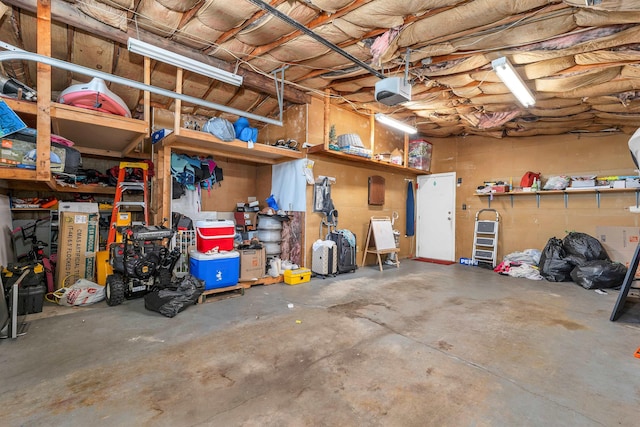 4 Johns Dr Unit A, Hooksett, NH 03106 - garage with a garage door opener