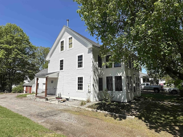 8 Main St, Bennington, NH 03442 - view of back of property