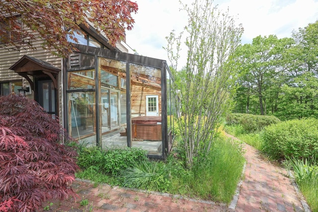 278 N Rd, Deerfield, NH 03037 - view of side of property featuring a hot tub