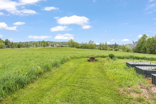 6 Pheasant Run Rd, Fairfax, VT 05454 - view of yard featuring a view of countryside