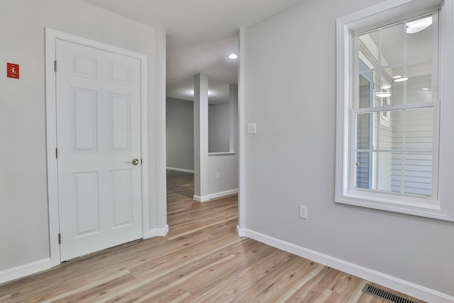 1465 Hooksett Rd Unit 403, Hooksett, NH 03106 - unfurnished room featuring baseboards and light wood finished floors