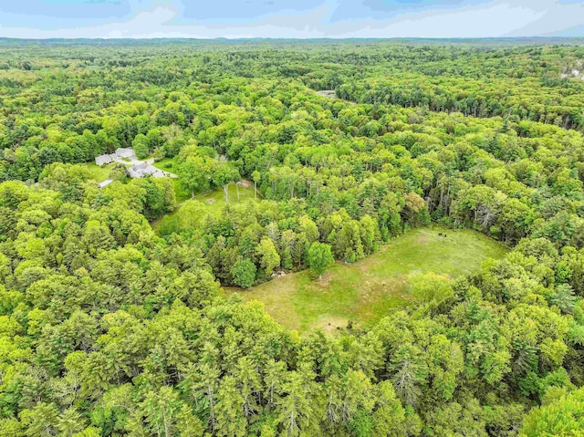 245-247 Danville Rd, Fremont, NH 03044 - drone / aerial view of a heavily wooded area