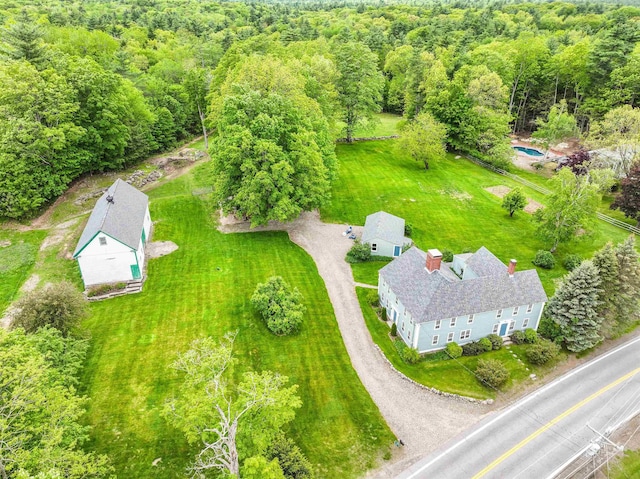 245-247 Danville Rd, Fremont, NH 03044 - bird's eye view of a forest