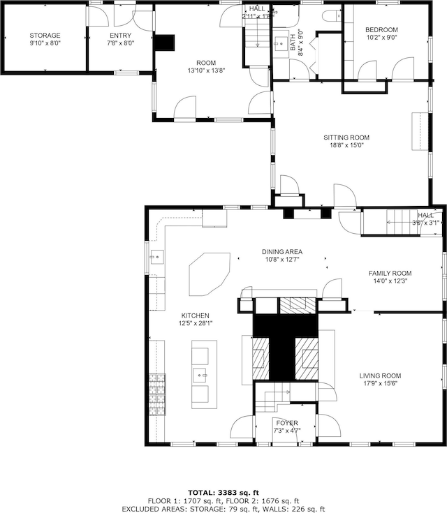 245-247 Danville Rd, Fremont, NH 03044 - floor plan / room layout