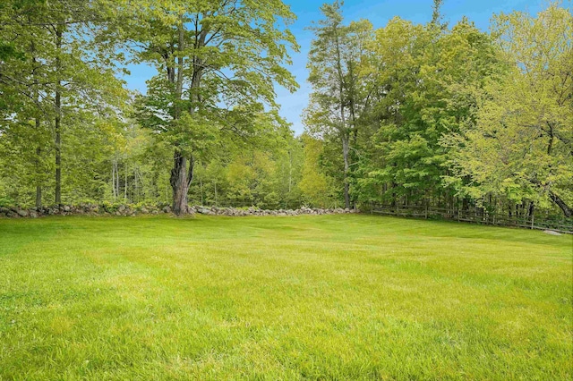 245-247 Danville Rd, Fremont, NH 03044 - view of grassy yard with a view of trees