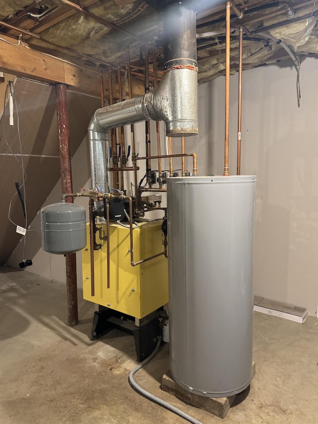 52 Jericho Rd, Grantham, NH 03753 - utilities with water heater