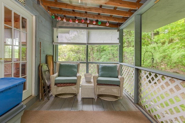 101 Mudgett Hill Rd, Loudon, NH 03307 - view of sunroom