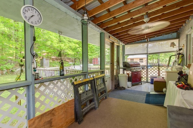 101 Mudgett Hill Rd, Loudon, NH 03307 - view of sunroom