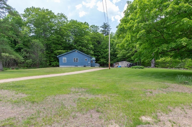 101 Mudgett Hill Rd, Loudon, NH 03307 - view of green lawn