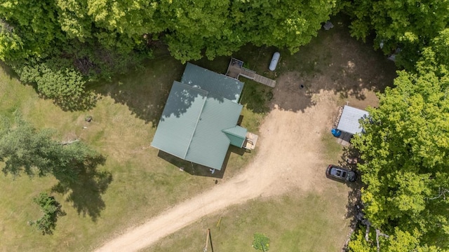 101 Mudgett Hill Rd, Loudon, NH 03307 - view from above of property
