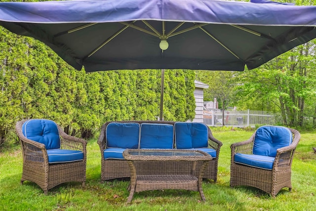 3-5 Cross St, Windham, NH 03087 - view of patio with an outdoor living space