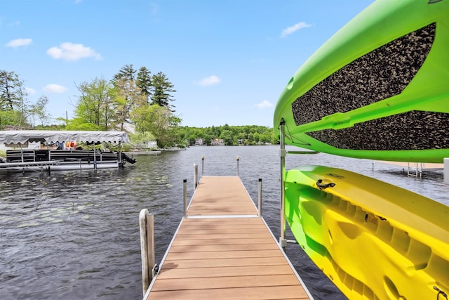 3-5 Cross St, Windham, NH 03087 - dock area featuring a water view