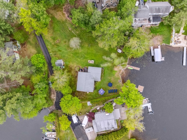 3-5 Cross St, Windham, NH 03087 - aerial view of a large body of water