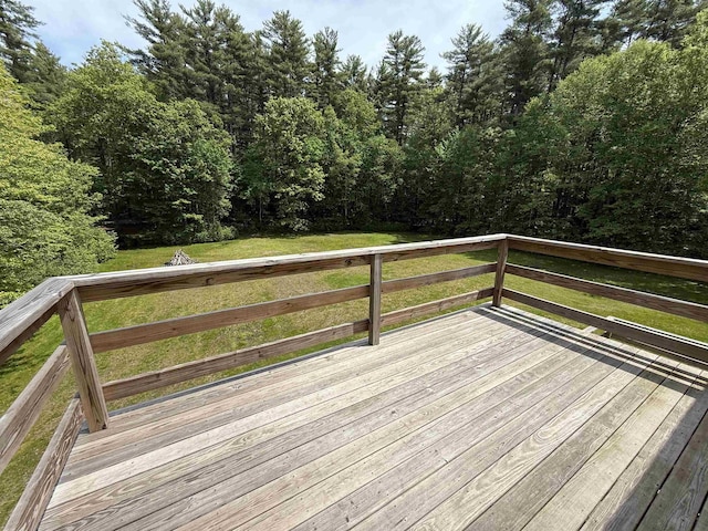 2 Germantown Rd, Derry, NH 03038 - wooden terrace with a lawn