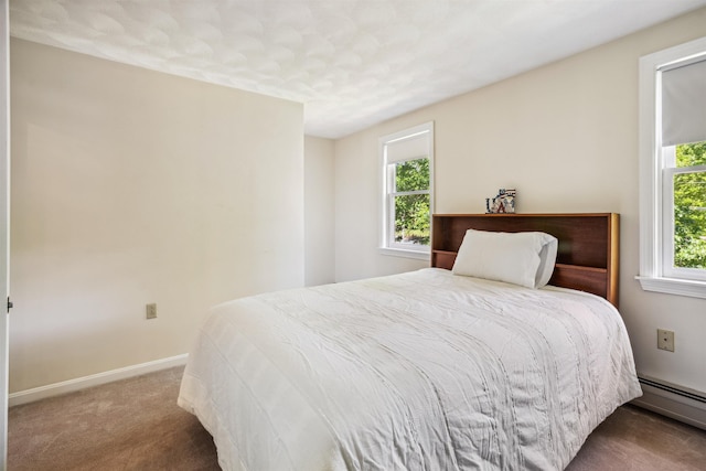 24 Theresa Ave, Salem, NH 03079 - bedroom featuring carpet floors, baseboards, and a baseboard heating unit