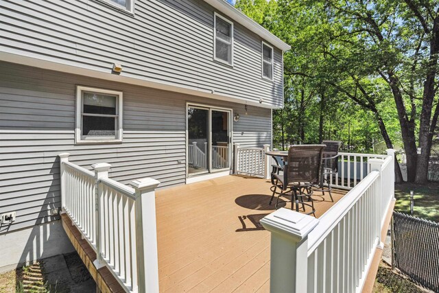 24 Theresa Ave, Salem, NH 03079 - deck with outdoor dining area