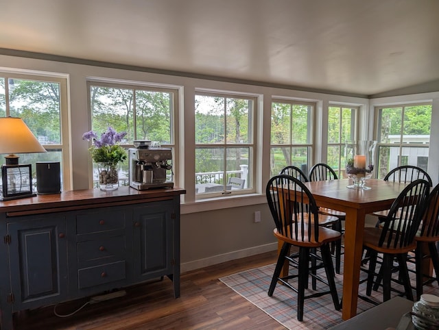 175 Rolfe Pond Dr, Hopkinton, NH 03229 - dining space with healthy amount of natural light, wood finished floors, and baseboards