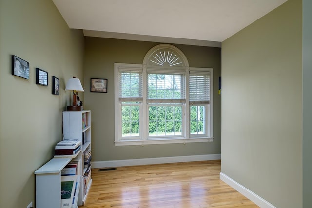 3 Playhouse Cir, Hampton, NH 03842 - office space with baseboards and light wood-style flooring