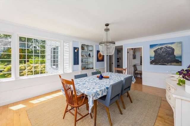 236 Main St, Jaffrey, NH 03452 - dining room featuring a chandelier and light wood-style flooring