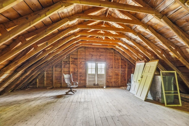 236 Main St, Jaffrey, NH 03452 - view of unfinished attic