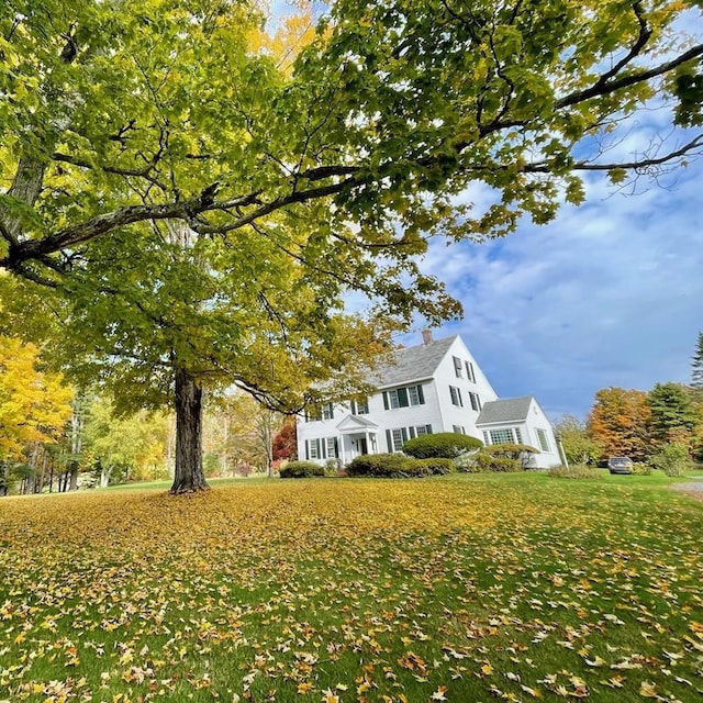 236 Main St, Jaffrey, NH 03452 - colonial inspired home featuring a front lawn
