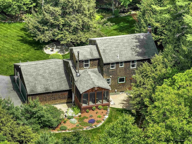 56 Averill Rd, Brookline, NH 03033 - view from above of property