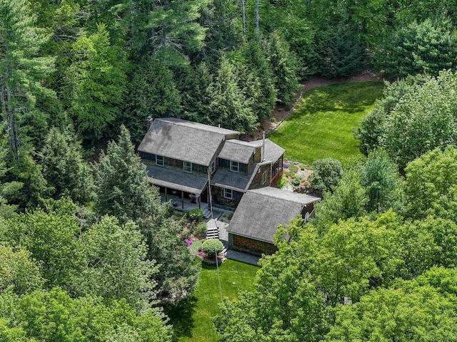 56 Averill Rd, Brookline, NH 03033 - aerial view of property and surrounding area featuring a forest