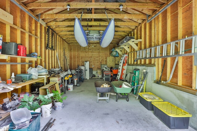 56 Averill Rd, Brookline, NH 03033 - storage room with a garage