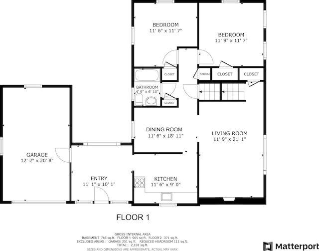 798 Hanover St, Manchester, NH 03104 - property floor plan