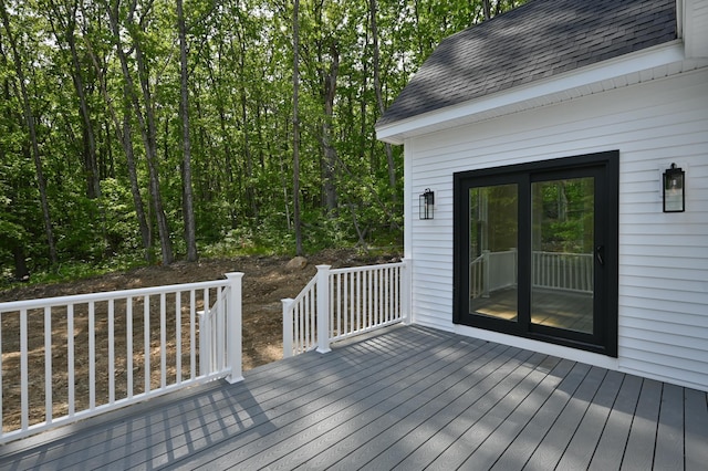 93 Stage Rd, Hampstead, NH 03841 - view of deck