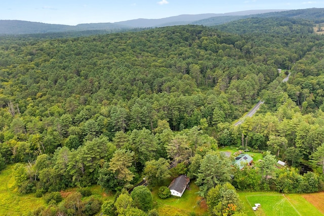 5 Dogford Rd, Hanover, NH 03750 - aerial overview of property's location with a heavily wooded area and mountains