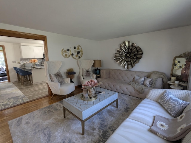 19 Bradford Dr, Salem, NH 03079 - living area featuring light wood-style flooring