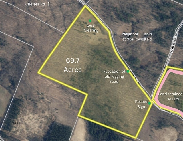 0 Rowell Rd, Vershire, VT 05079