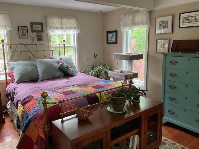 2 Mack Hill Rd, Amherst, NH 03031 - bedroom with multiple windows and wood finished floors