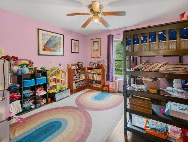 1851 York Street Ext, Poultney, VT 05764 - game room with ceiling fan