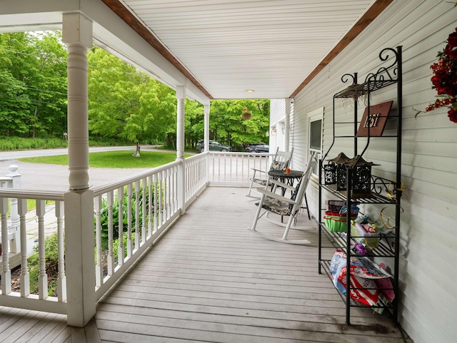 1851 York Street Ext, Poultney, VT 05764 - view of wooden porch