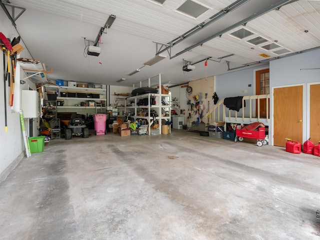 1851 York Street Ext, Poultney, VT 05764 - garage with a garage door opener