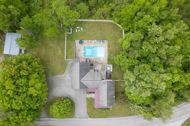 1851 York Street Ext, Poultney, VT 05764 - drone / aerial view of a pool area
