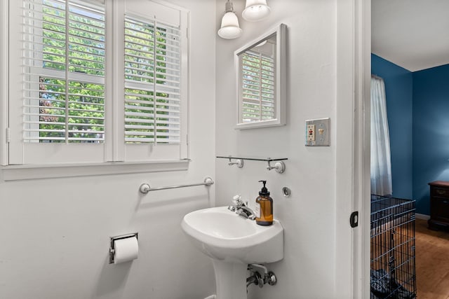 165 Tanglewood Dr, Colchester, VT 05546 - bathroom with wood finished floors