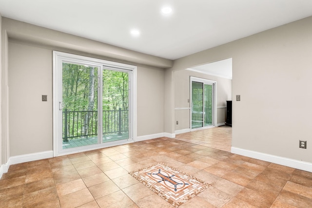 28 Olde Lantern Rd, Bedford, NH 03110 - spare room with baseboards and recessed lighting