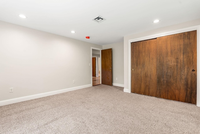 28 Olde Lantern Rd, Bedford, NH 03110 - unfurnished bedroom featuring carpet, recessed lighting, baseboards, and a closet