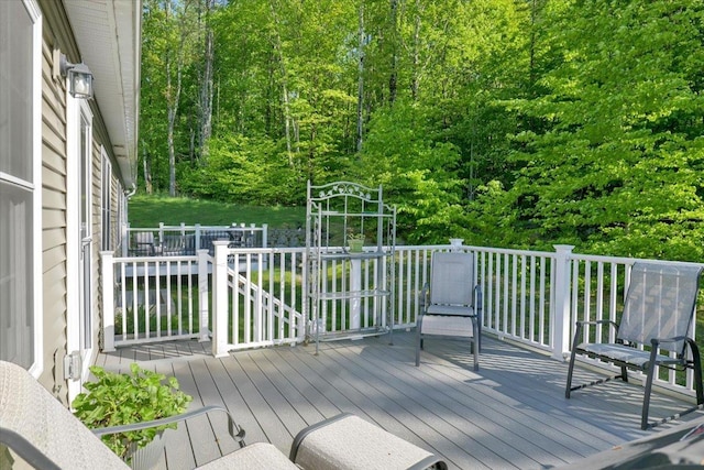 28A Black Walnut Ln Unit A, Jericho, VT 05465 - view of wooden terrace