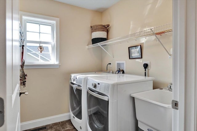28A Black Walnut Ln Unit A, Jericho, VT 05465 - laundry room with washing machine and dryer and baseboards