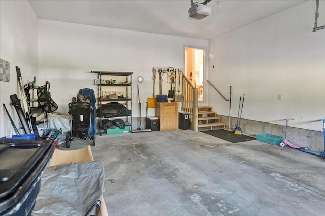 28A Black Walnut Ln Unit A, Jericho, VT 05465 - garage featuring a garage door opener
